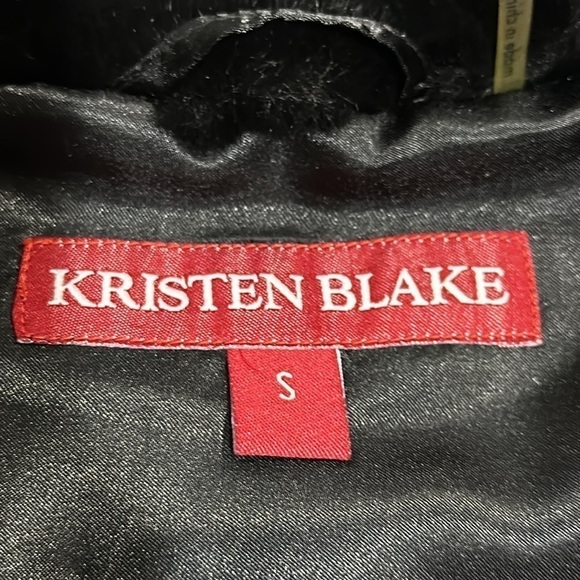 Kristen Blake Faux Fur Vest Size Small - EUC - Picture 6 of 7